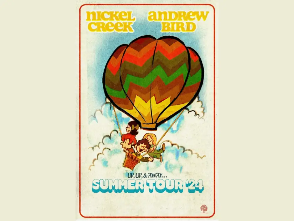 Nickel Creek & Andrew Bird Summer Tour 2024