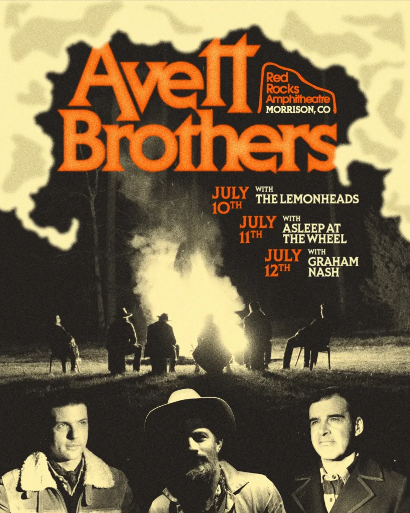 The Avett Brothers at Red Rocks 2026